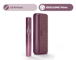 IQOS ILUMA i Prime Lal Kırmızı Beylikdüzü Orijinal Cihaz