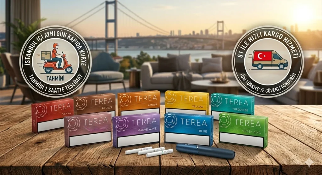 IQOS Terea aroma çeşitleri ve paket seçenekleri - İstanbul hızlı teslimat
